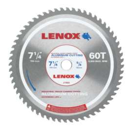 Metal Cutting Circular Saw Blades, 7 1/4 in, 60 Teeth