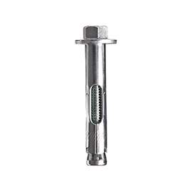 COBRA ANCHORS 451N Sleeve Anchor, 1/2 in Dia, 3 in L, 1300 lb, Stainless Steel