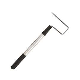 RollerLite Extenda 6RL-36E Roller Frame, 6 in L Roller, Adjustable, Comfort-Grip Handle, Black Handle