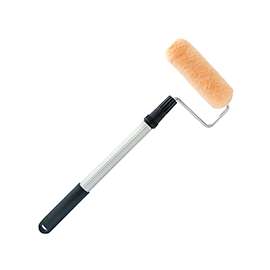 RollerLite ProLam Extenda 6RL-KL050P Roller Assembly, 1/2 in Nap, Acrylic/Lambswool/Polyester Cover, Metal Handle