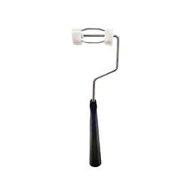 RollerLite 300-014 Roller Frame, 11 in L Roller, Plastic Handle, Black Handle