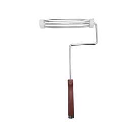 RollerLite HD-1695 Roller Frame, 16 in L Roller, Plastic Handle, Brown Handle