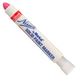 Quik Stik+ Oily Surface Mini Solid Paint Marker, 5/16 in dia Medium Bullet, Red