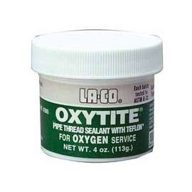 Oxytite Pipe Thread Sealants, Jar, White