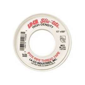 Slic-Tite PTFE Thread Tapes, 600 in L X 3/4 in W