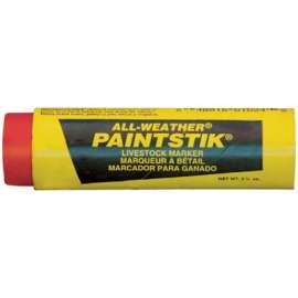 All-Weather Paintstik Livestock Markers, 1 in X 4 in, Orange