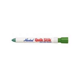 Quik Stik Markers, 11/16 in X 6 in, Yellow, Carded
