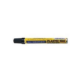 All-Weather Plastic Eartag Markers, Black, Medium