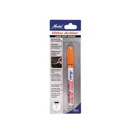 Valve Action Paint Marker, Orange, 1/8 in, Medium