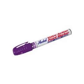 Valve Action Paint Markers, Purple, 1/8 in, Medium