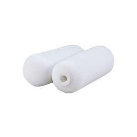 RollerLite Doors & Trim 4FOAMQD Mini Roller Cover Refill, 4 in L, Foam Cover, White
