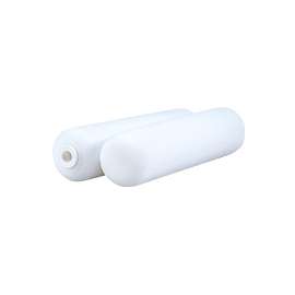 RollerLite Doors & Trim 6FOAMQD Mini Roller Cover Refill, 6 in L, Foam Cover, White
