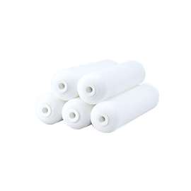 RollerLite Doors & Trim 6FOAMQ-5 Mini Roller Cover Refill, 6 in L, Foam Cover, White