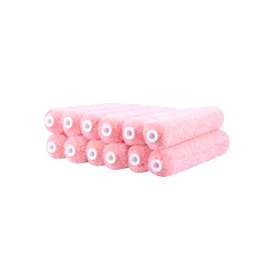 RollerLite All Purpose 6AP050-12 Mini Roller Cover, 1/2 in Thick Nap, 6 in L, Polyester Cover, Pink