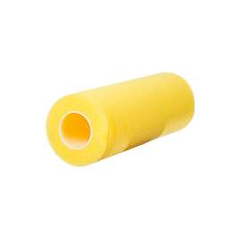 RollerLite High-Capacity 9FM075 Roller Cover, 3/4 in Thick Nap, 9 in L, Foam Cover, Yellow