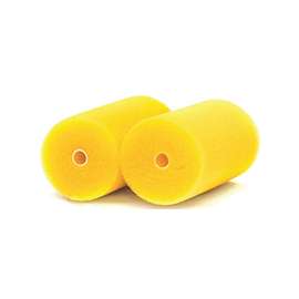 RollerLite 3YF038D Roller Cover, 3/8 in Thick Nap, 3 in L, Foam Cover, Yellow