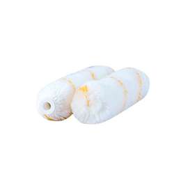 RollerLite Qwiky Roller 6CR050QD Mini Roller Cover Refill, 1/2 in Thick Nap, 6 in L, Acrylic Cover, White