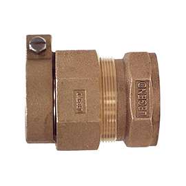 Legend T-4305NL Series 313-280NL Pipe Connector, 1 x 3/4 in, Pack Joint x FNPT, Bronze, 100 psi Pressure