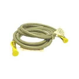 Mr. Heater F273720 Hose Assembly, 12 ft L, 3/8 in FIP x 3/8 in Male Flare, Thermoplastic, Gray