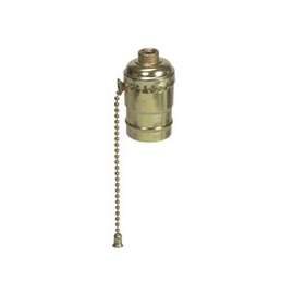 Eaton Cooper Wiring 980ABD-BOX Lamp Holder, 250 VAC, 660 W, Aluminum Contact, Brass