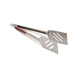 GrillPro 40240 Turner/Tong Combination, 16 in L, Stainless Steel, Silver