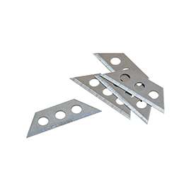Sheffield 12851 Blade, 1-1/8 in L, Steel