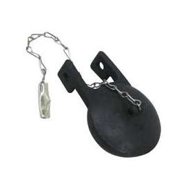 ProSource Toilet Tank Flapper, Specifications: 2-3/4 in, Black