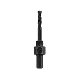 DeWALT DW1801 Hole Saw Mandrel, 3/8 in Shank, Bi-Metal/Steel