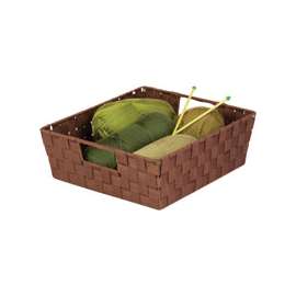 Honey-Can-Do STO-03049 Shelf Tote, Brown