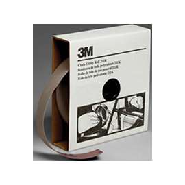 3M 211K 05030 Utility Cloth Roll, 50 yd L, 1-1/2 in W, 80 Grit, Medium, Aluminum Oxide Abrasive