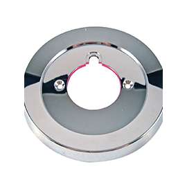 Danco 37627 Escutcheon, 5-3/4 in Dia, Plastic, Chrome Plated, For: Tub/Shower Faucets