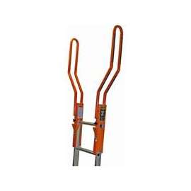 GUARDIAN FALL PROTECTION Safe-T 10800 Ladder Extension System, Aluminum, Black/Orange, Powder-Coated