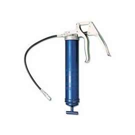 Pistol Grip Heavy-Duty Grease Guns, 14.5 oz Cartridge, 18" Whip Hose/Coupler