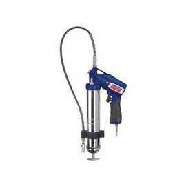 Air Powered Grease Guns, 14 1/2 oz, 150 psi, 7/16 in(UNEF), Hose, Pneumatic Pump