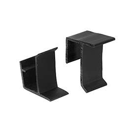 Prime-Line 466-7929 Retain Screen Clip, Black, For 3/8 in, 7/16 in Frames