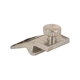 Prime-Line 426-6367 Window Screen Clip, Aluminum, Mill, White
