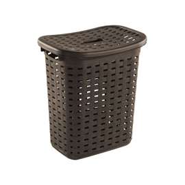 HAMPER LAUN WEAVE ESPRESSO