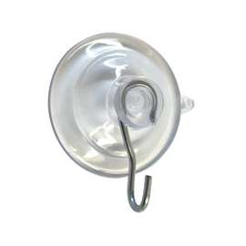 OOK 54402 Suction Cup, Plastic Base, Clear Base, 3 lb Working Load