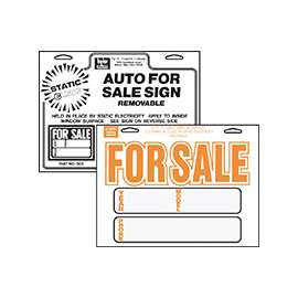 HY-KO Hy-Glo 602 Static Cling Sign, For Sale (Auto)