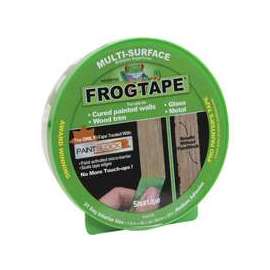 FrogTape 1358465 Painting Tape, 60 yd L, 1.41 in W, Green
