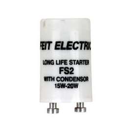 Feit Electric FS2/10 Fluorescent Starter with Condenser, 15 to 20 W