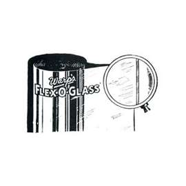 Warp's Flex-O-Glass Series NFG-3625 Window Film, 25 yd L, 36 in W, 4 Thick Material, Plastic