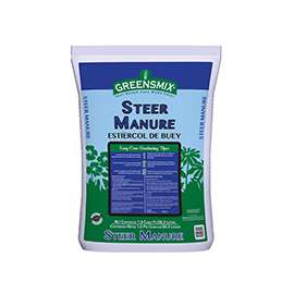 GREENSMIX WGM13204 Steer Manure, 1 cu-ft