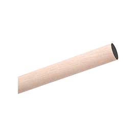 Waddell 6402UB Dowel Rod, 1/8 in Dia, 48 in L, Aspen Wood