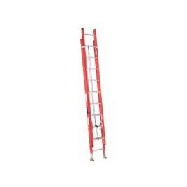 FE3200 Series Fiberglass Channel Extension Ladders, 24 ft, Class IA, 300 lb