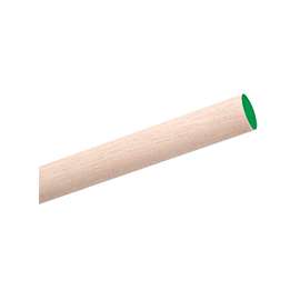 Waddell 6404UB Dowel Rod, 1/4 in Dia, 48 in L, Aspen Wood