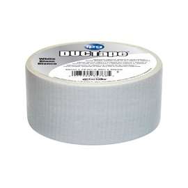 IPG 6720WHT Duct Tape, 20 yd L, 1.88 in W, Polyethylene-Coated Cloth Backing, White