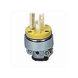 Eaton Wiring Devices WD2867 Electrical Plug, 2 -Pole, 15 A, 125 V, NEMA: NEMA 5-15, Yellow