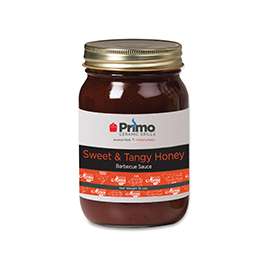 Primo 505 Sweet and Tangy Honey Barbecue Sauce, 16 oz