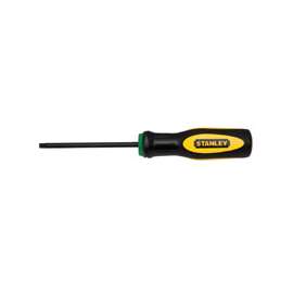 STANLEY 60-013 Fluted, Standard Screwdriver, T25 Drive, Star Drive, 7 in OAL